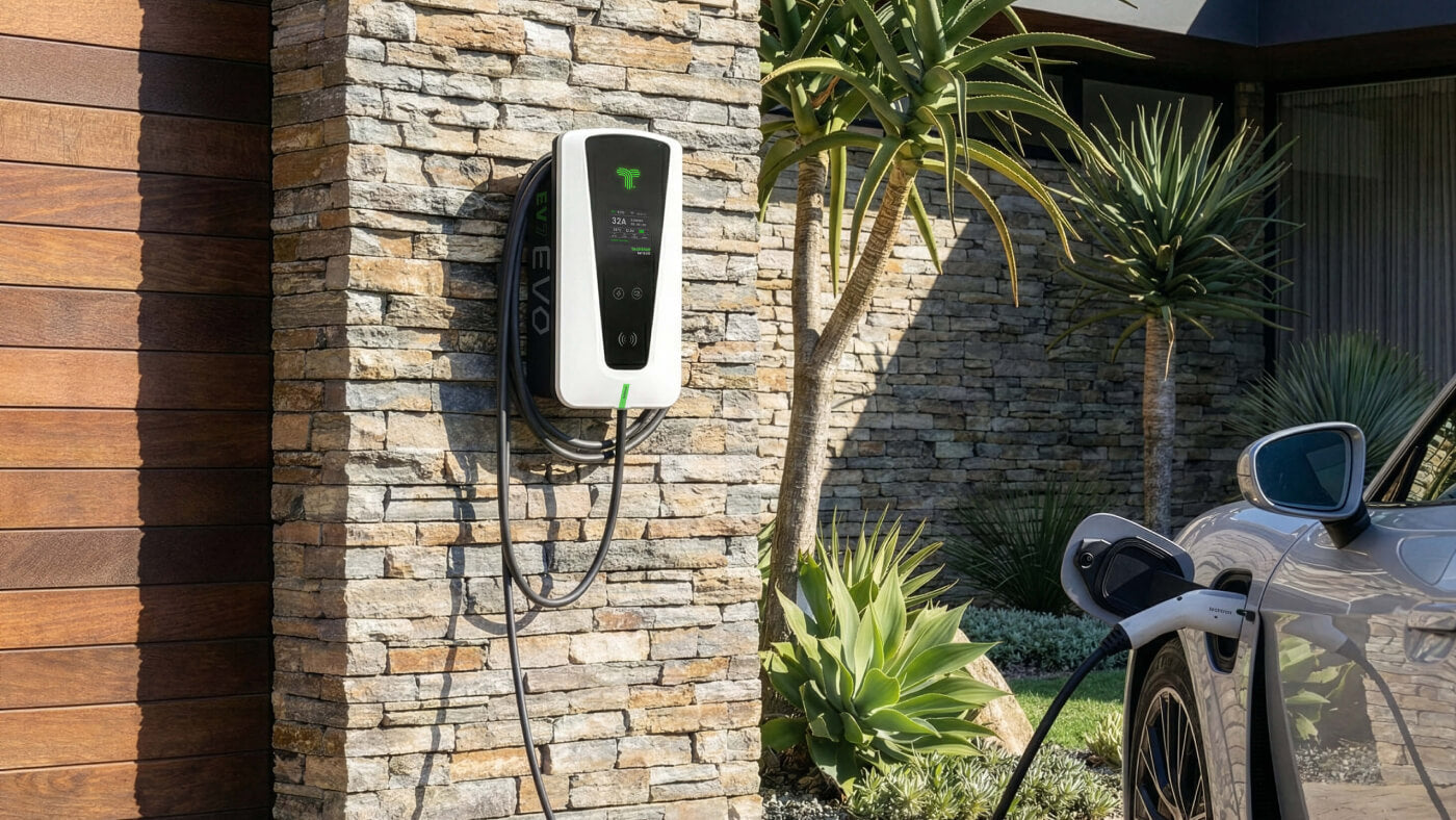 techtron evo smart ev charger