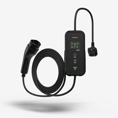 techtron EVP3/3+ Bluetooth + Wi-Fi (3.6 kW, Level 1, Type 2) Portable ev-Charger techtron