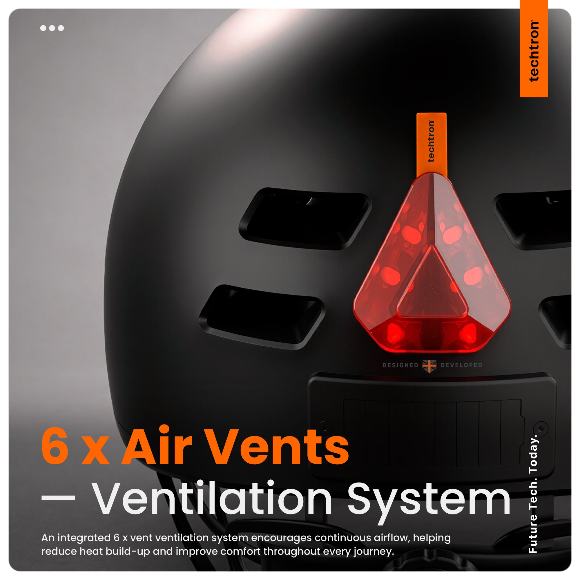 techtron TH3+ VOX Smart Helmet - Sport techtron