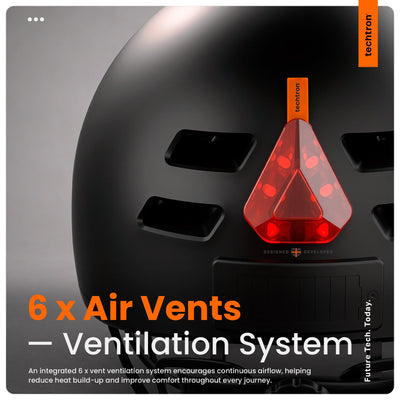 techtron TH3+ VOX Smart Helmet - Sport techtron